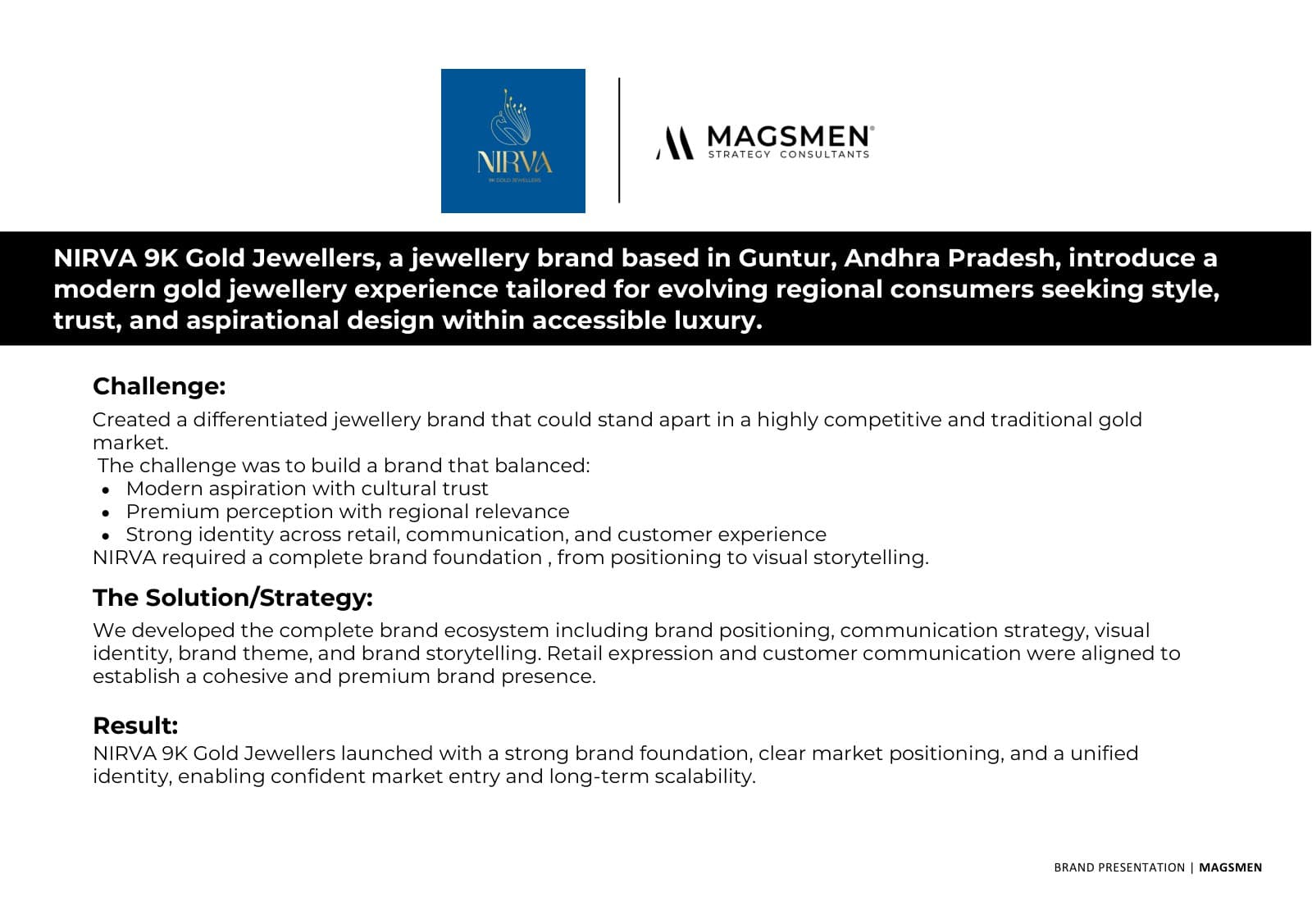 Nirva case study