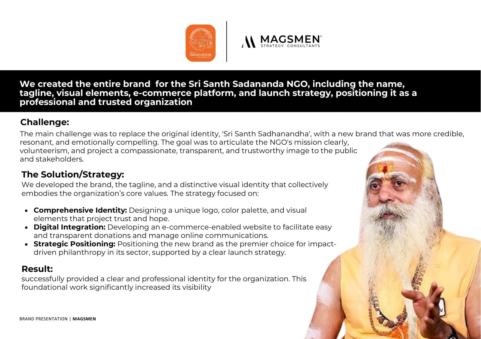 Sadananda Foundation case study